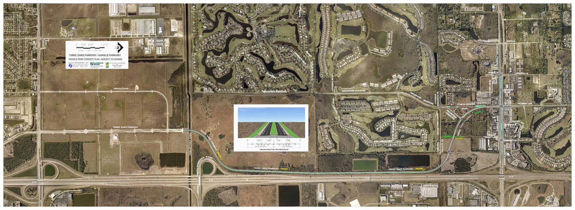 Home Three Oaks Parkway Extension